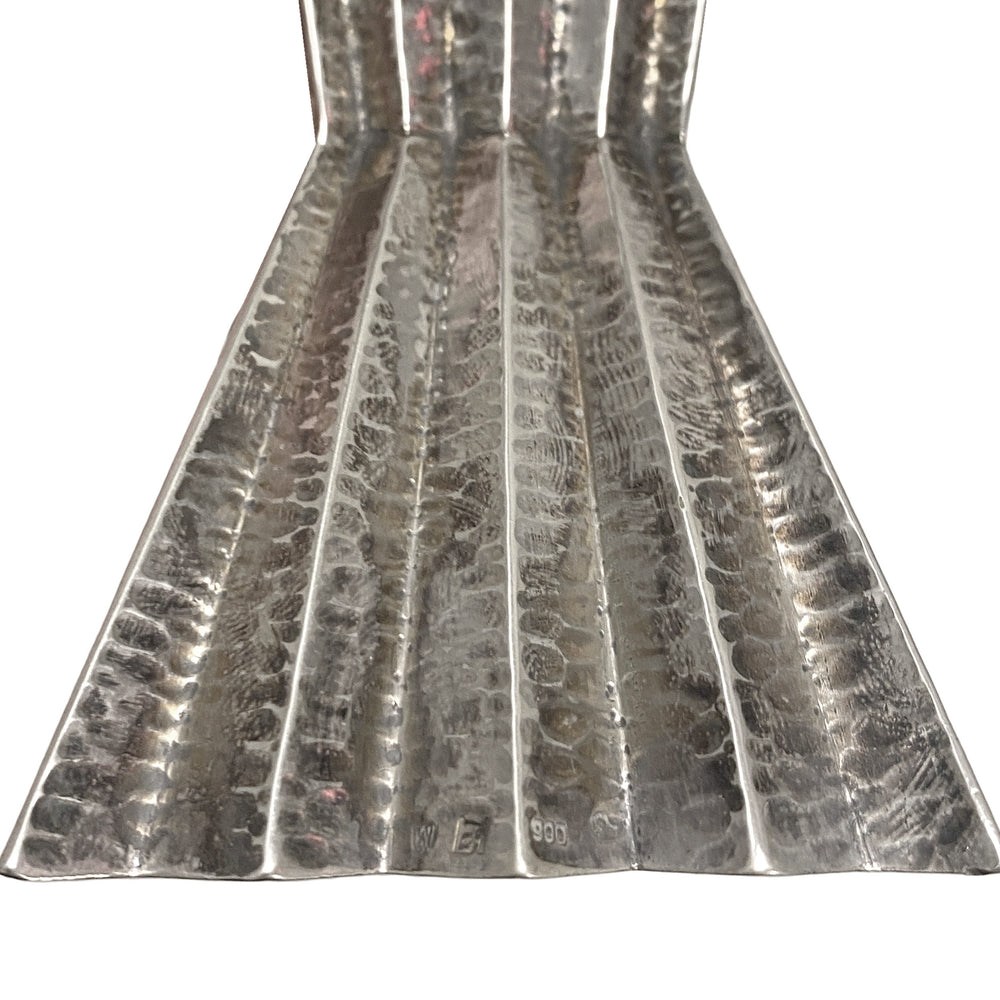 
                      
                        Macklowe Gallery Josef Hoffmann Pair of Hammered Silver Vases
                      
                    