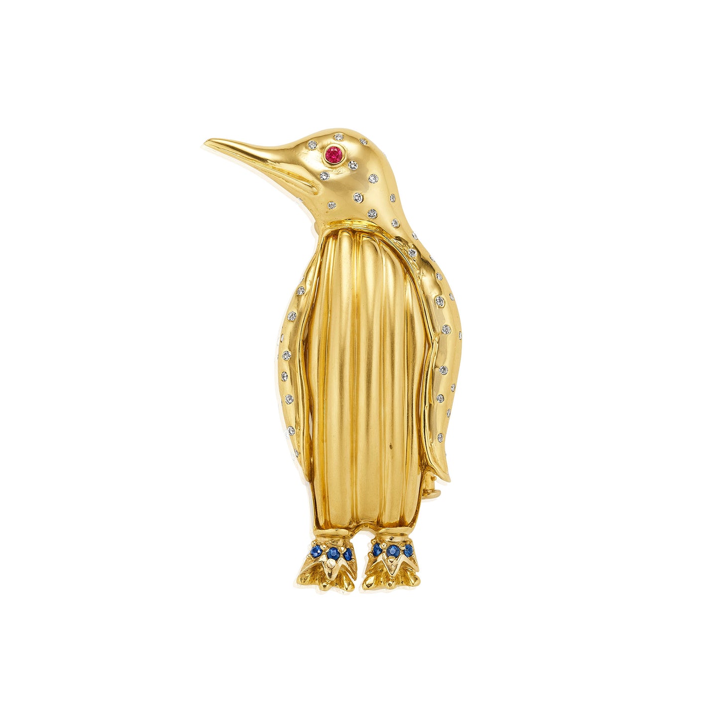 Macklowe Gallery Aldo Cipullo for Cartier Penguin Brooch