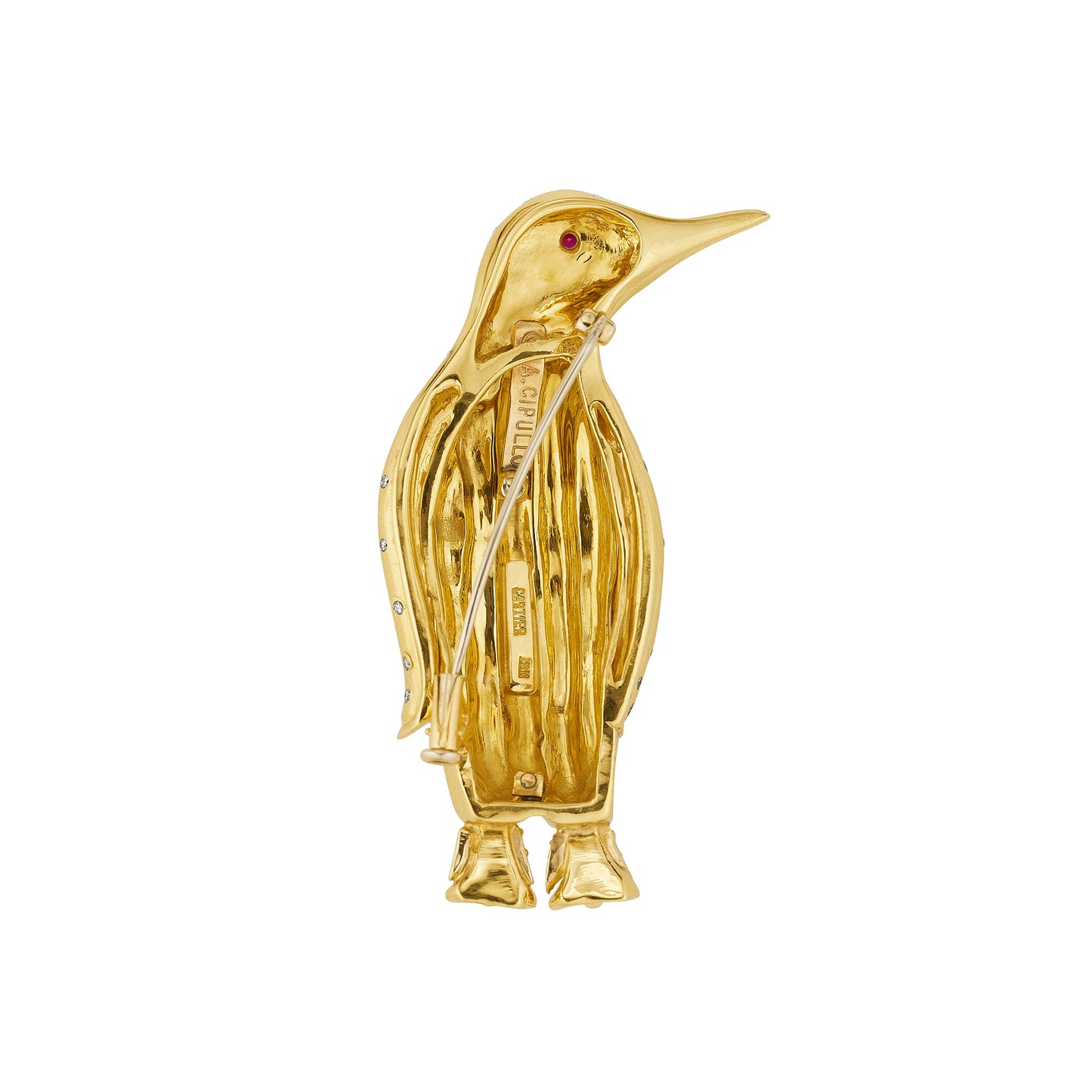 Macklowe Gallery Aldo Cipullo for Cartier Penguin Brooch
