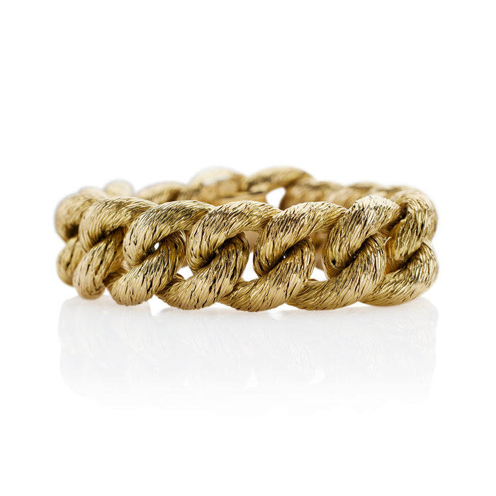 Macklowe Gallery Georges Lenfant Paris for Tiffany  & Co. 18K Gold Rope Bracelet