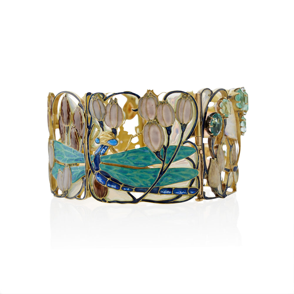 
                      
                        Macklowe Gallery René Lalique Dragonfly Bracelet
                      
                    