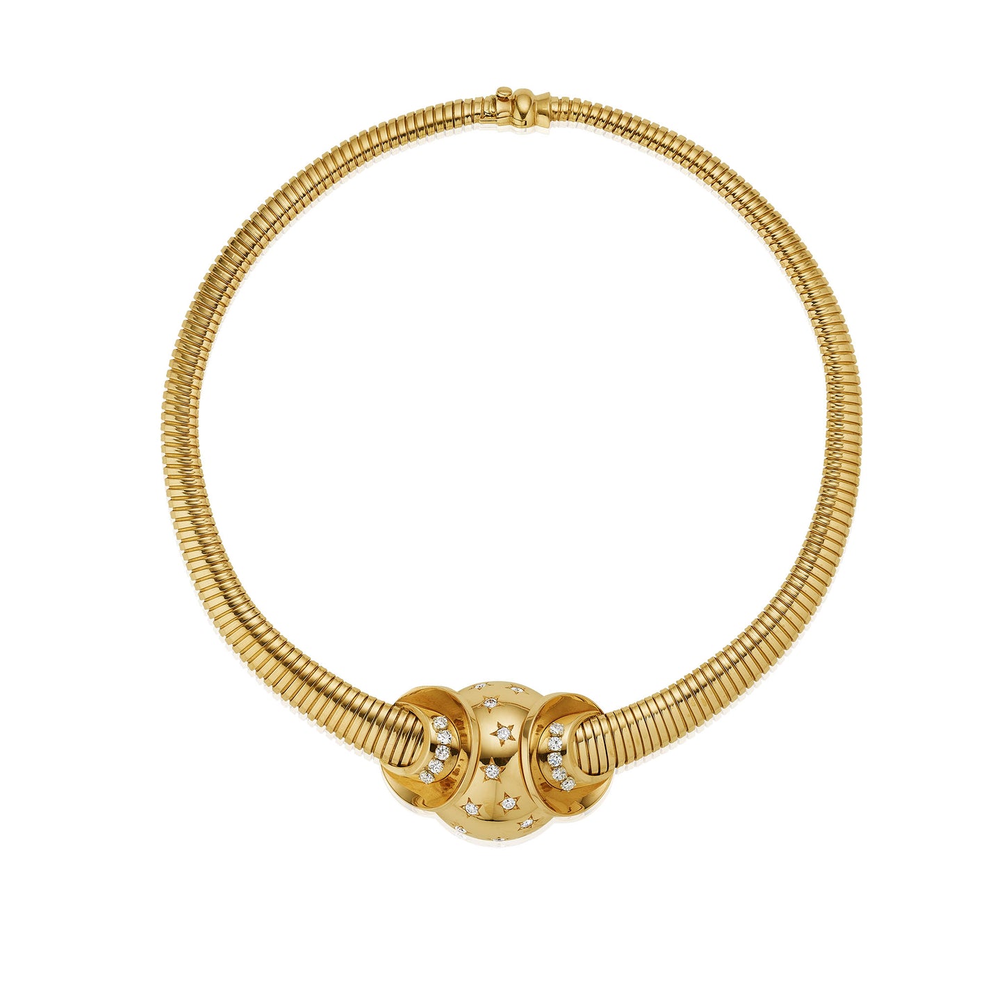 Macklowe Gallery French Retro Tubogas Necklace