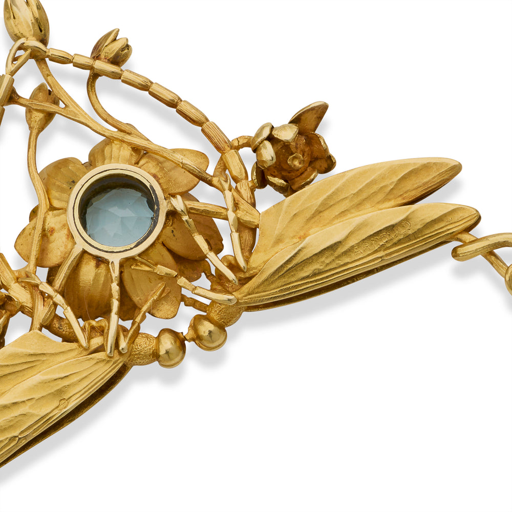 
                      
                        Macklowe Gallery Édouard-Aimé Arnould Art Nouveau Dragonfly Necklace
                      
                    