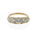 Macklowe Gallery Antique 18K Gold and Diamond Five Stone Ring