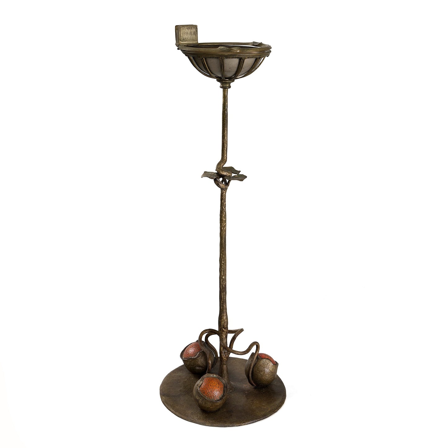 Macklowe Gallery Tiffany Studios New York "Passion Fruit" Ash Tray Stand