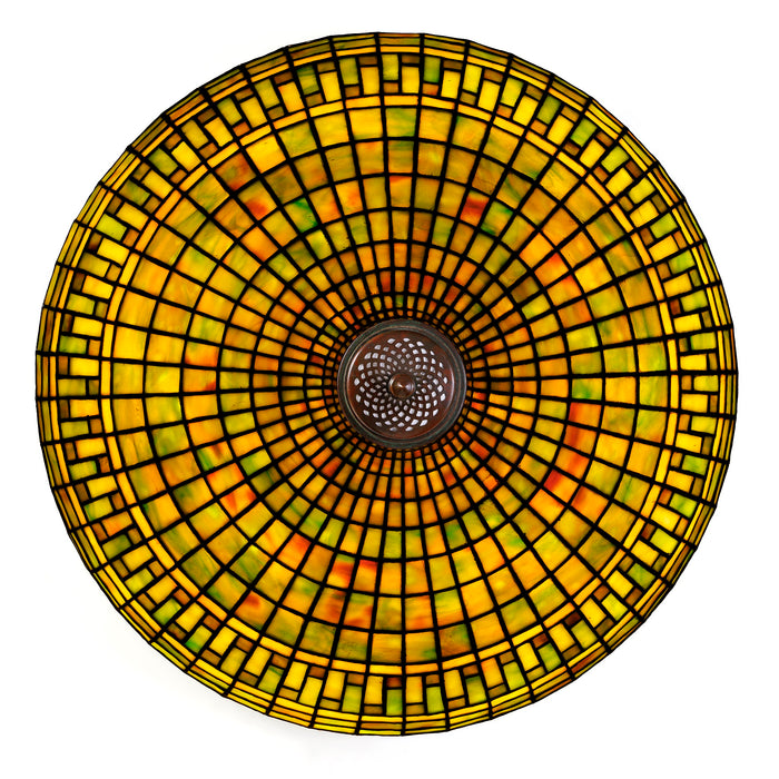 Macklowe Gallery Tiffany Studios New York "Chinese Geometric" Table Lamp