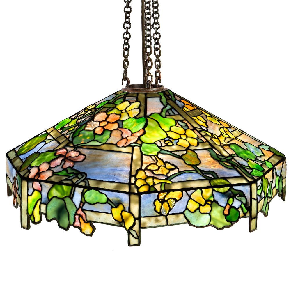 
                      
                        Macklowe Gallery Tiffany Studios New York "Nasturtium" Chandelier
                      
                    