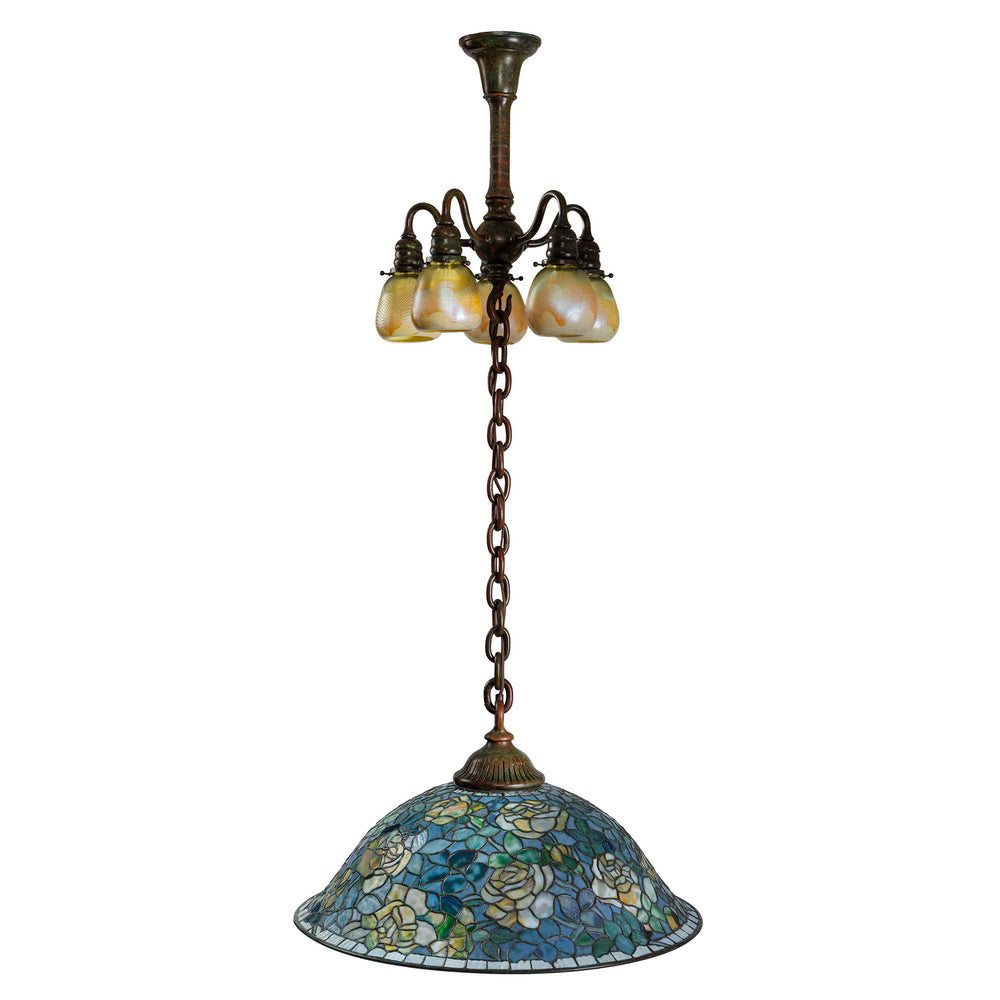 
                      
                        Macklowe Gallery Tiffany Studios New York "Rose Bush" Chandelier
                      
                    