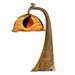 Macklowe Gallery Loetz "Peacock" Table Lamp