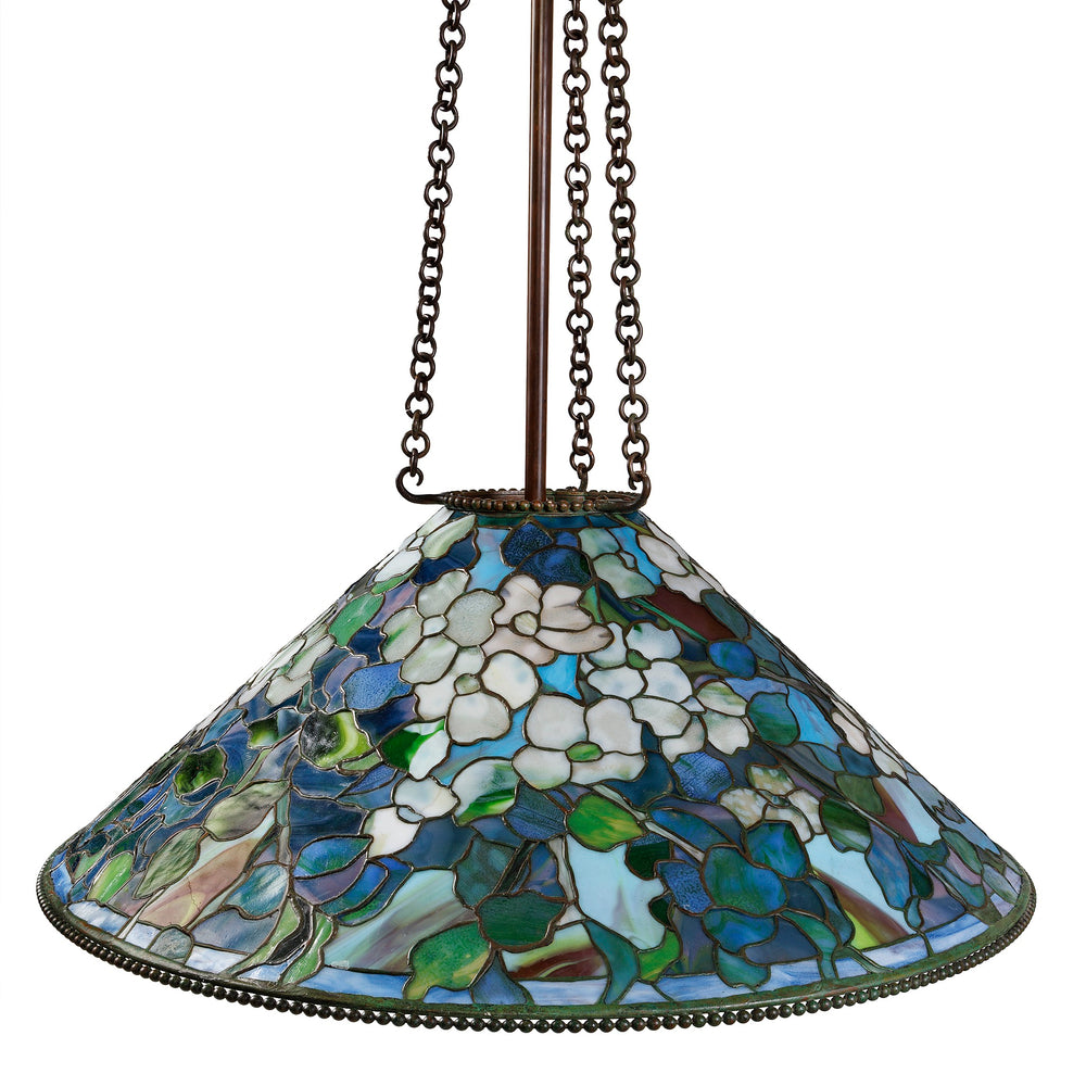 
                      
                        Macklowe Gallery Tiffany Studios New York "Dogwood" Chandelier
                      
                    