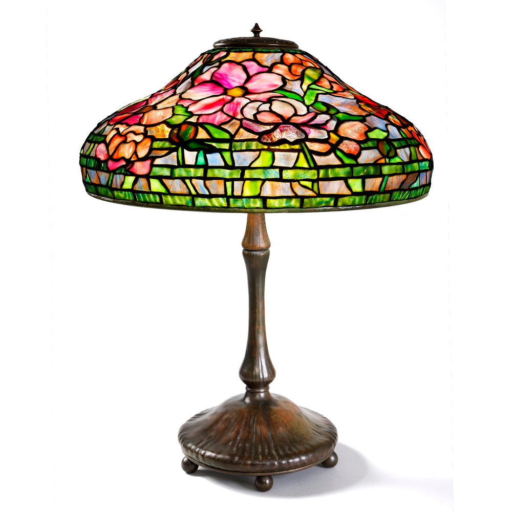 
                      
                        Macklowe Gallery Tiffany Studios New York "Peony" Table Lamp
                      
                    