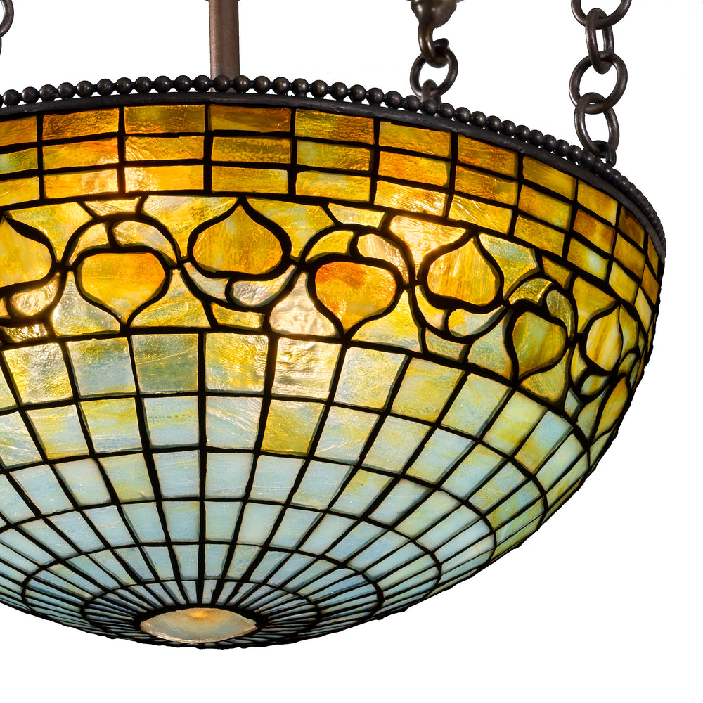 
                      
                        Macklowe Gallery Tiffany Studios New York "Vine Border" Plafonnier
                      
                    