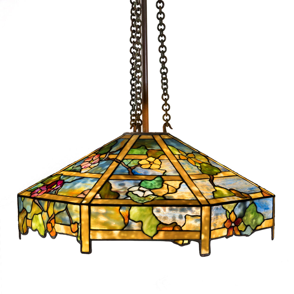 
                      
                        Macklowe Gallery Tiffany Studios New York "Nasturtium" Chandelier
                      
                    