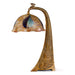 Macklowe Gallery Loetz "Peacock" Table Lamp