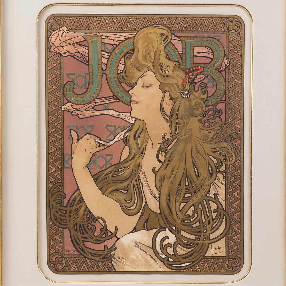 
                      
                        Macklowe Gallery Alphonse Mucha "Job" Lithograph
                      
                    