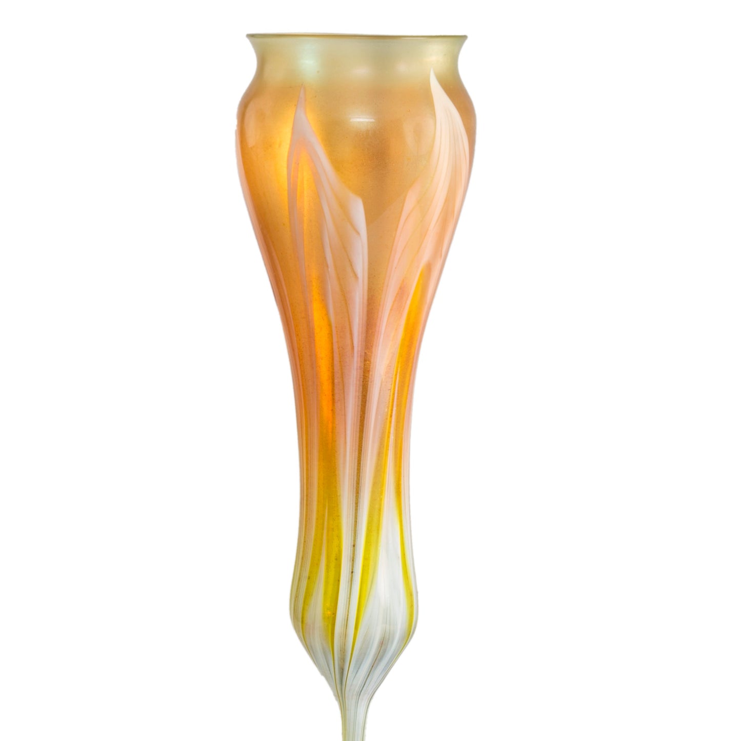 Macklowe Gallery A Favrile flowerform vase by Tiffany Studios New York.