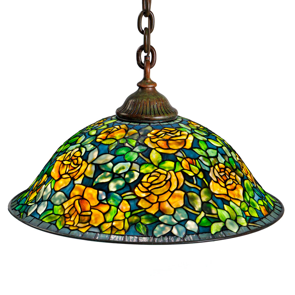 Macklowe Gallery Tiffany Studios New York "Rose Bush" Chandelier
