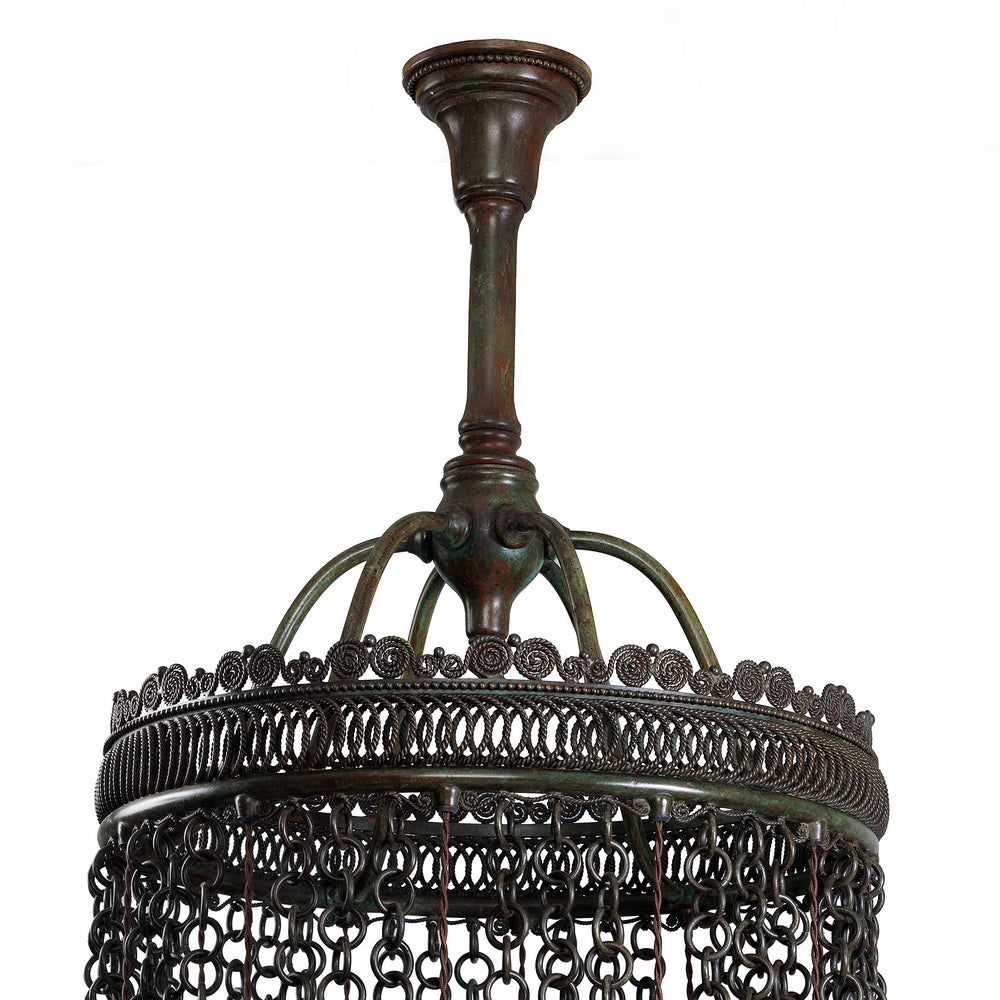 
                      
                        Macklowe Gallery Tiffany Studios New York "Moorish" Chandelier
                      
                    