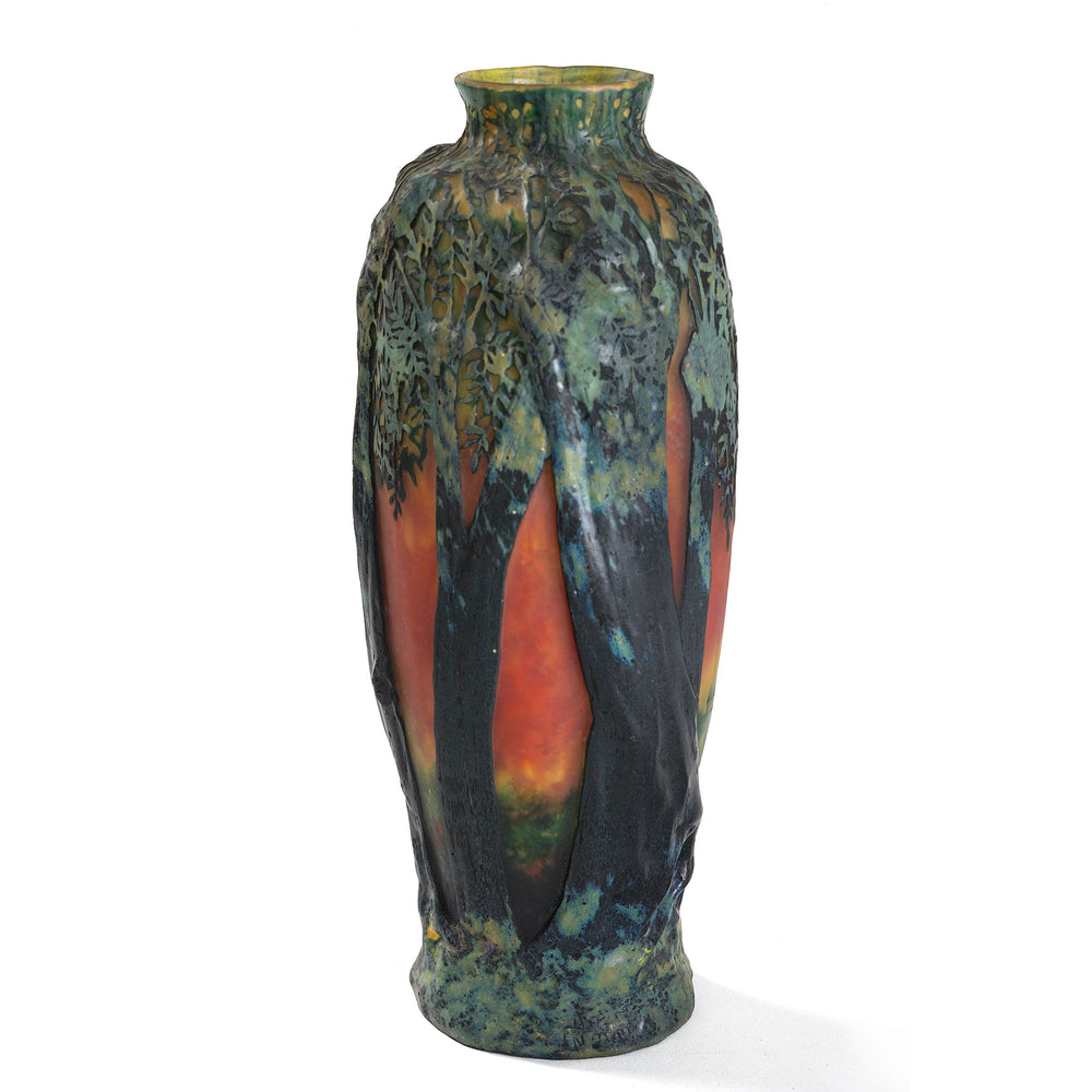 
                      
                        Macklowe Gallery Daum Nancy "Paysage d’été" Cameo Glass Vase
                      
                    