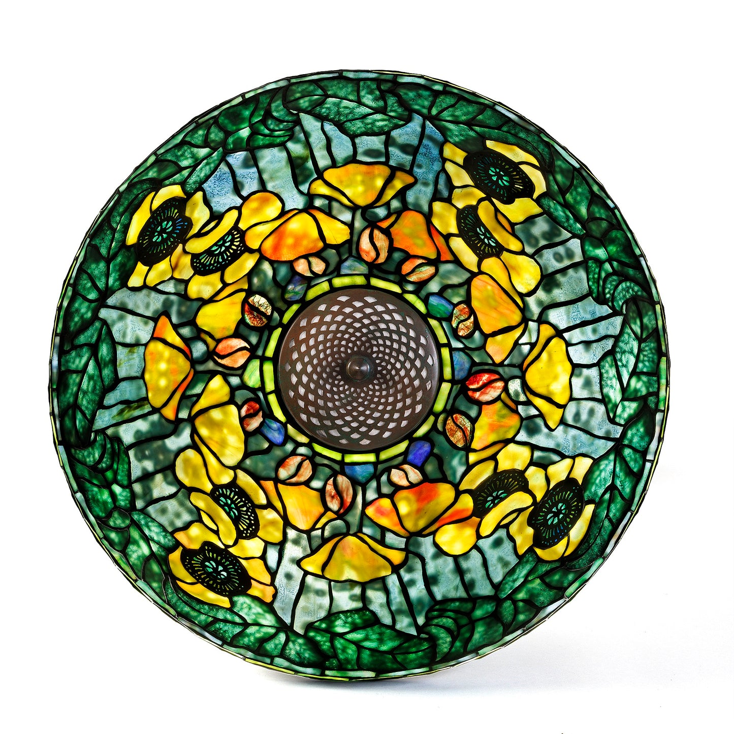 Macklowe Gallery Tiffany Studios New York "Poppy" Table Lamp