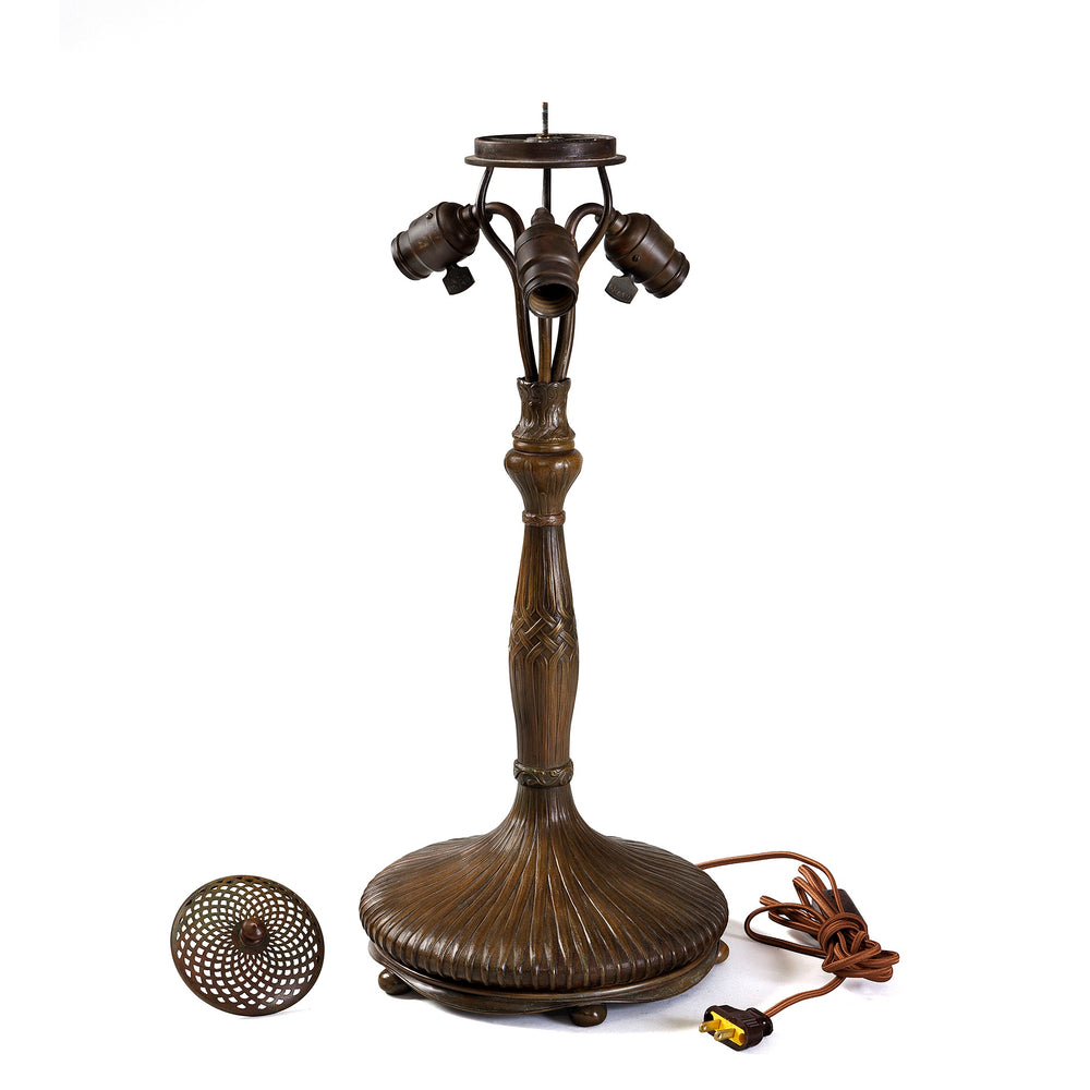 
                      
                        Macklowe Gallery Tiffany Studios New York “Clematis” Table Lamp
                      
                    