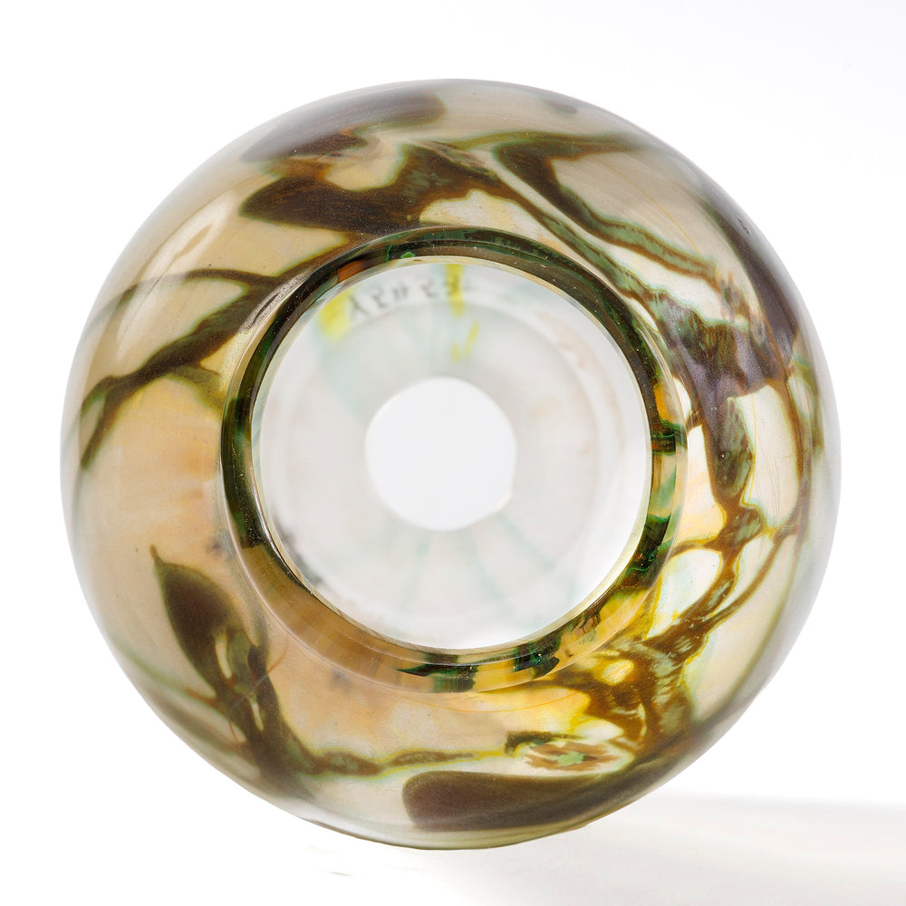 
                      
                        Macklowe Gallery Tiffany Studios New York "Honeyvine" Paperweight Vase with Insert
                      
                    