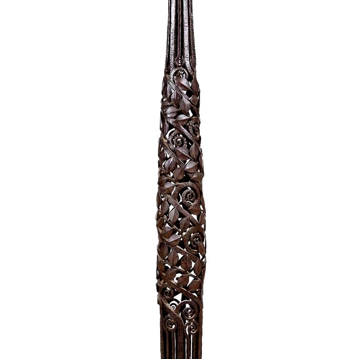 Macklowe Gallery Edgar Brandt "Les Roses" Floor Lamp