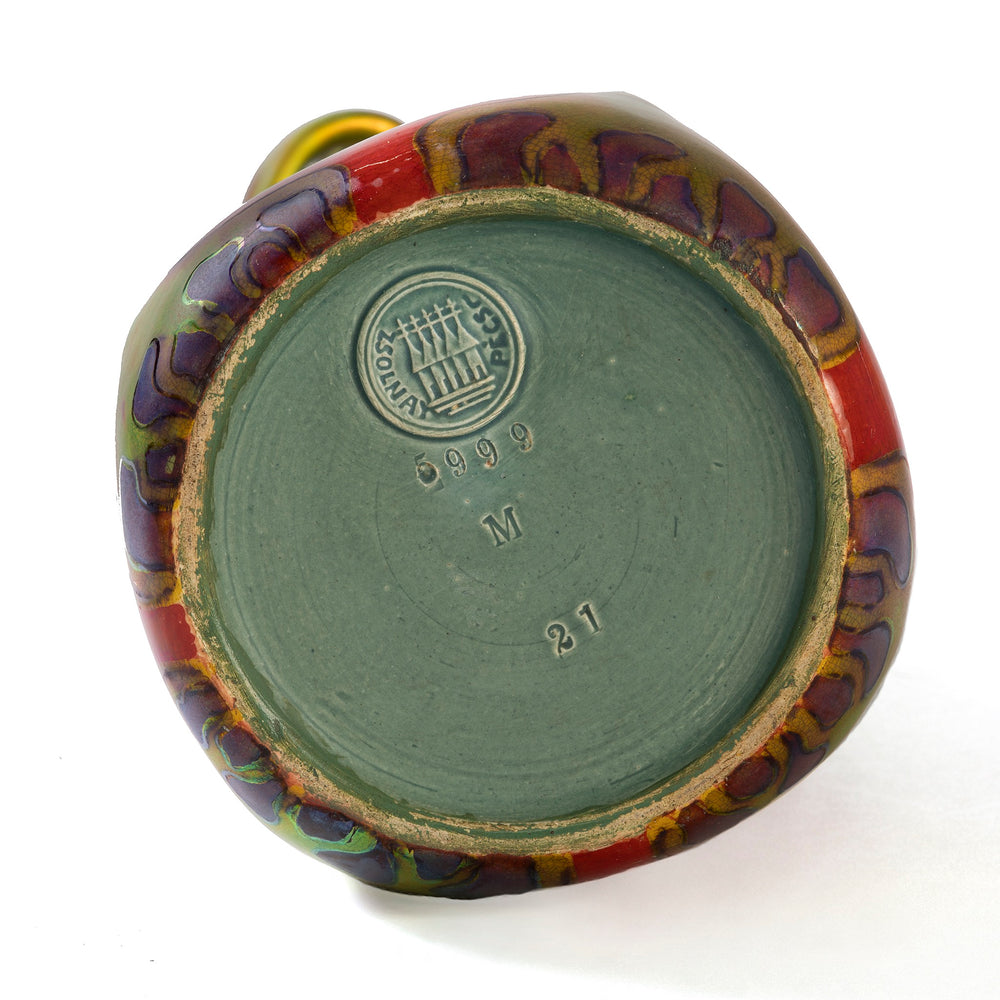 
                      
                        Macklowe Gallery Zsolnay "Coneflower and Tree" Glazed Ceramic Vase
                      
                    