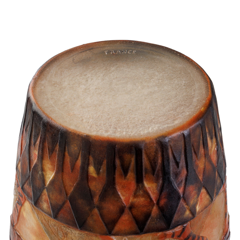 
                      
                        Macklowe Gallery Gabriel Argy-Rousseau "Guerrieres Antiques" Pâte-de-Verre Vase
                      
                    