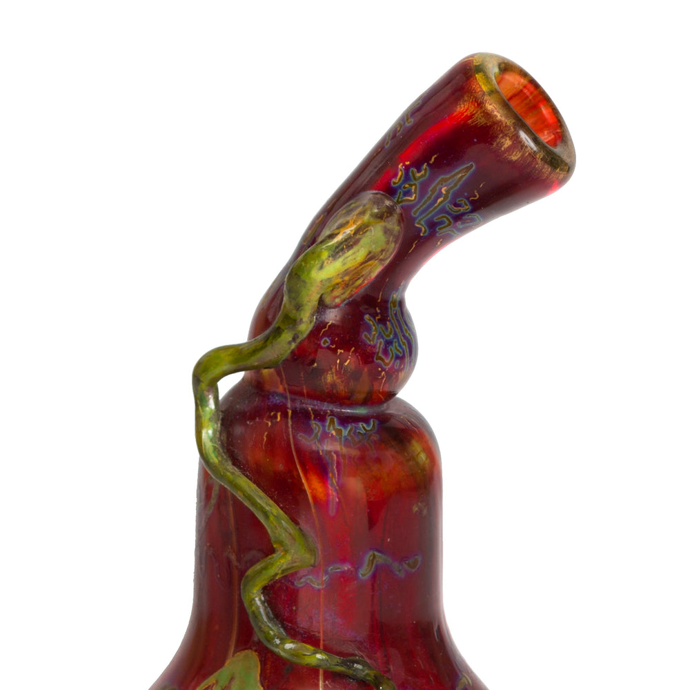 
                      
                        Macklowe Gallery Portieux Vallerysthal Gourd-Shaped Enameled Glass Vase
                      
                    