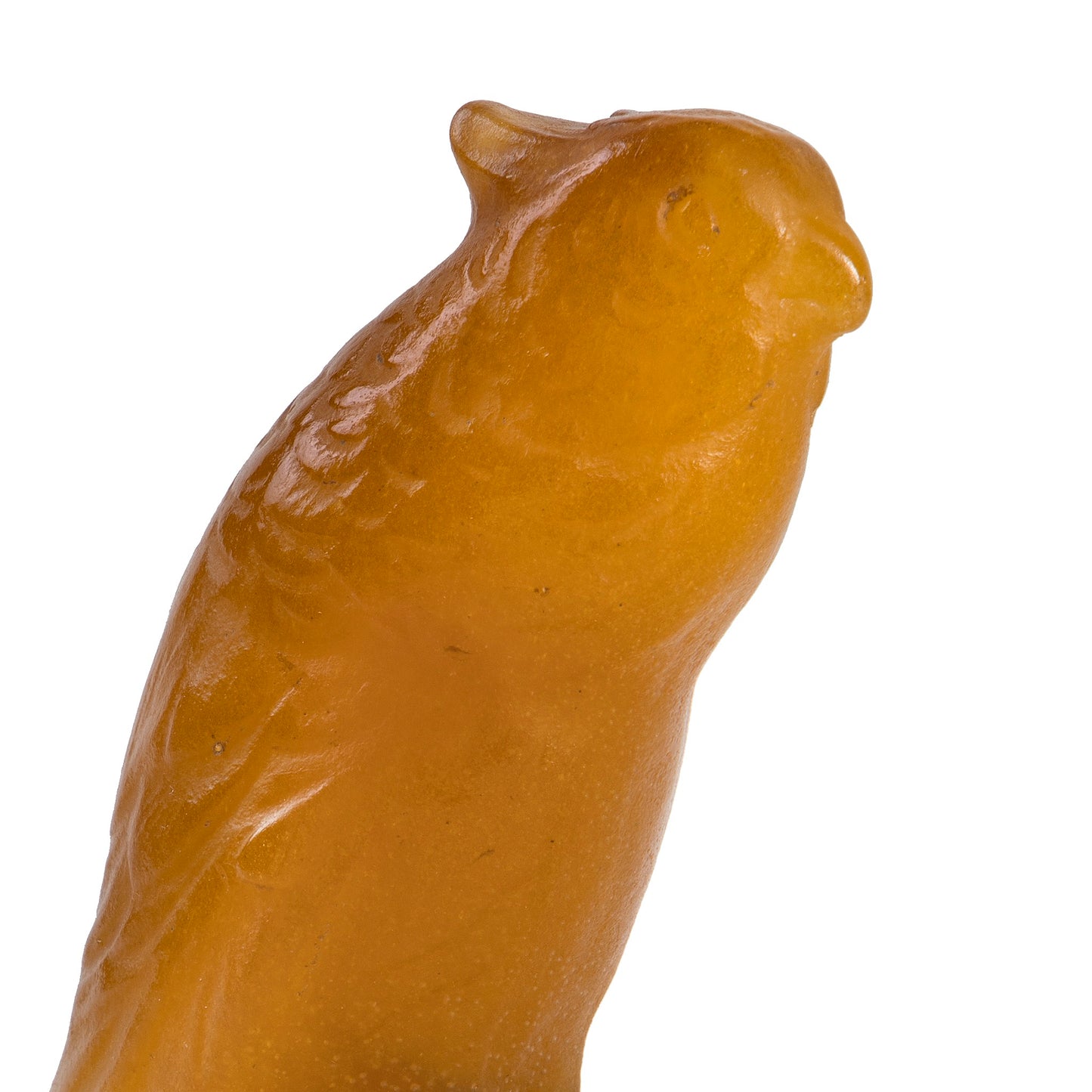 Macklowe Gallery Amalric Walter “Parrot” Pâte de verre Paperweight