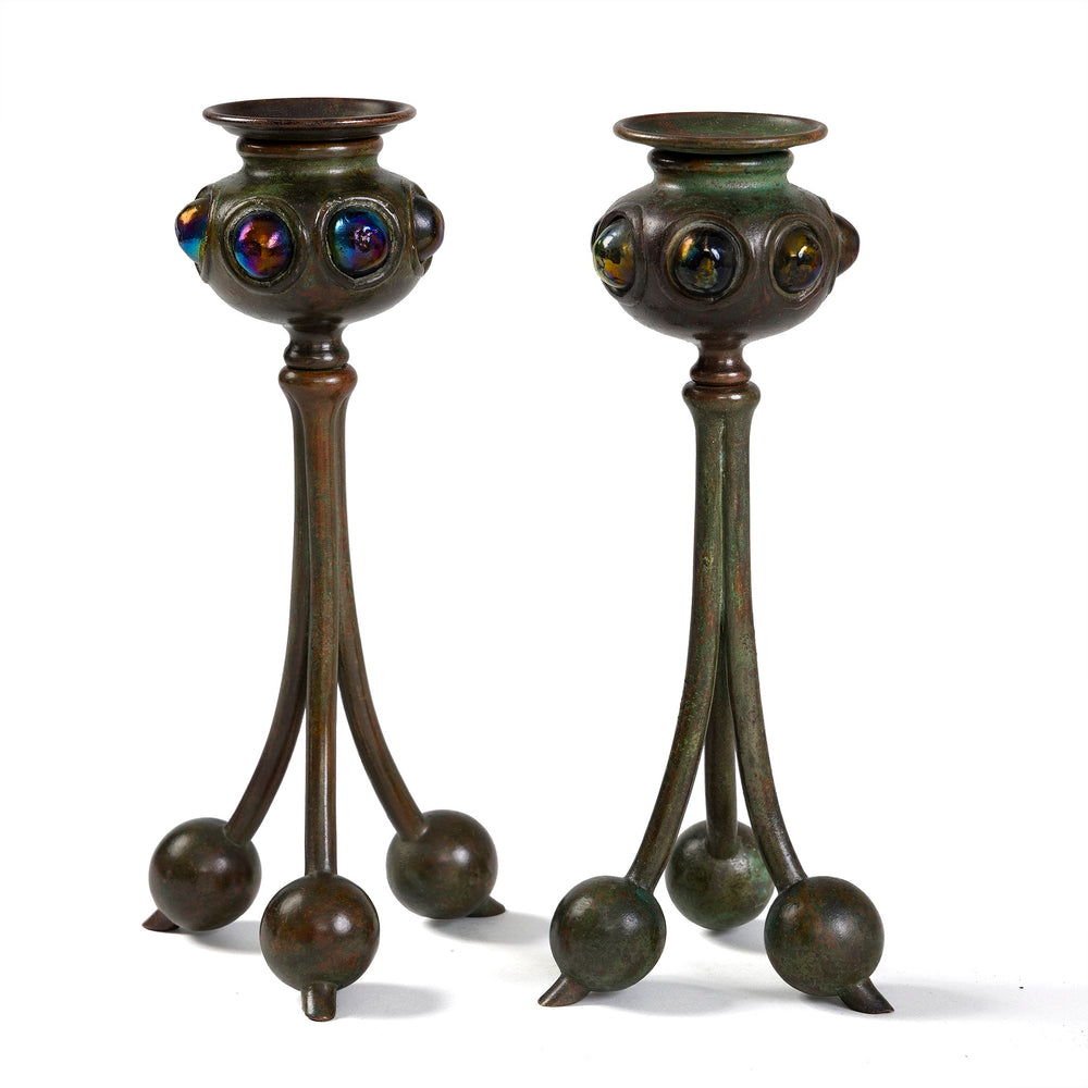 Macklowe Gallery Tiffany Studios New York Pair of 