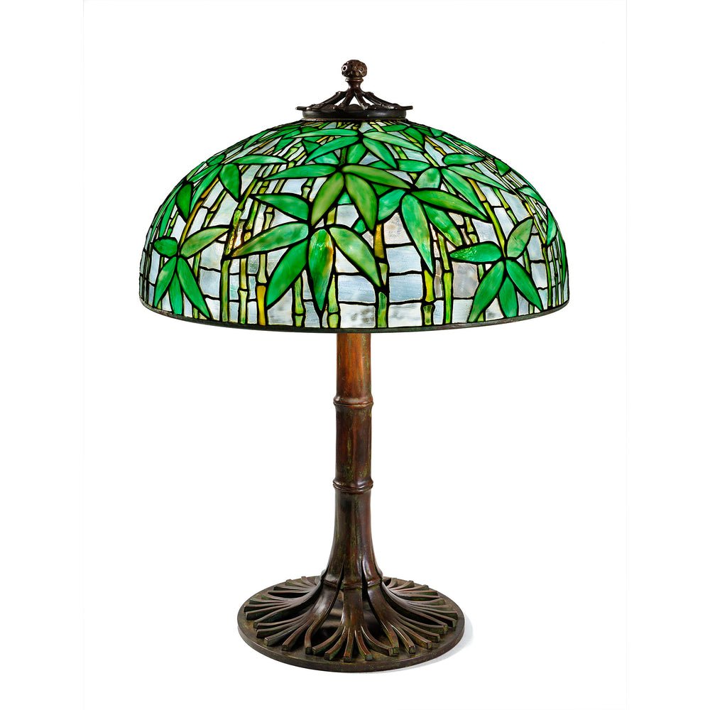 
                      
                        Macklowe Gallery Tiffany Studios New York "Bamboo" Table Lamp
                      
                    