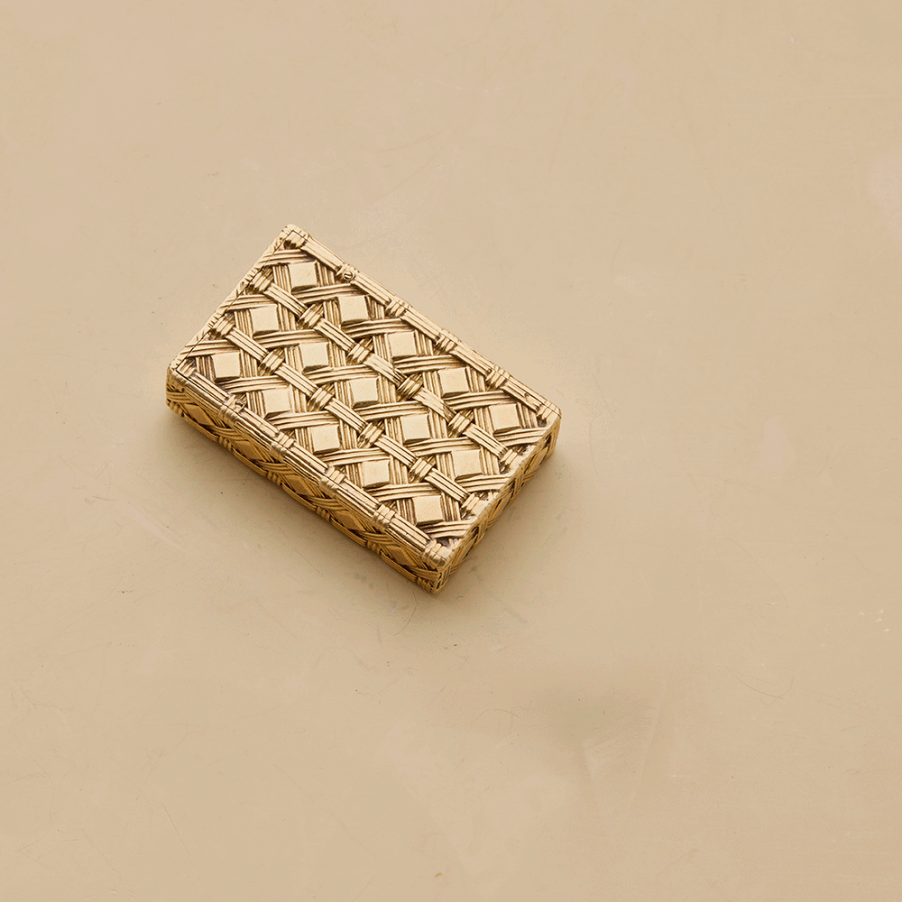 
                      
                        Mid-century Van Cleef & Arpels Paris 18K Gold "Drawer" Watch
                      
                    