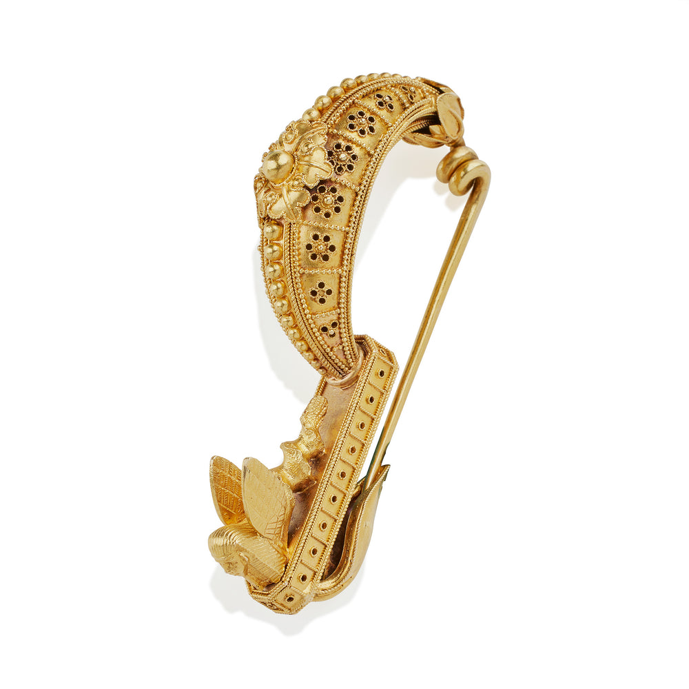 
                      
                        Macklowe Gallery Archaeological Revival Fibula Brooch
                      
                    