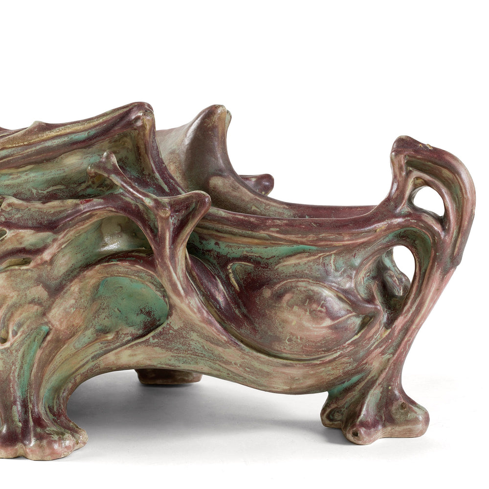 
                      
                        Macklowe Gallery Hector Guimard Large Glazed Ceramic Planter
                      
                    