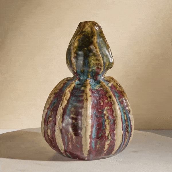 
                      
                        Macklowe Gallery Pierre-Adrien Dalpayrat "Colocynth" Glazed Ceramic Vase
                      
                    