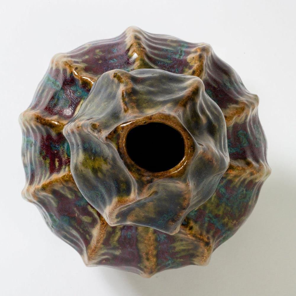 
                      
                        Macklowe Gallery Pierre-Adrien Dalpayrat "Colocynth" Glazed Ceramic Vase
                      
                    