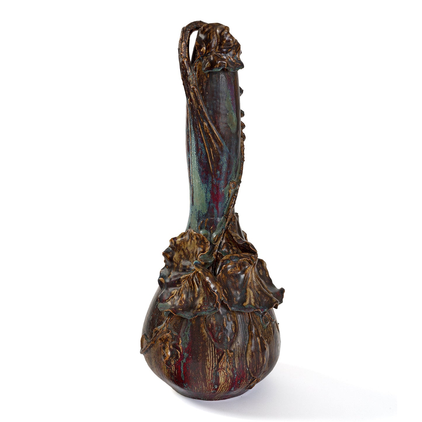 Macklowe Gallery Pierre-Adrien Dalpayrat Glazed Ceramic Vase