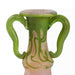 Macklowe Gallery Daum Nancy Cyclamen Glass Vase with Handles