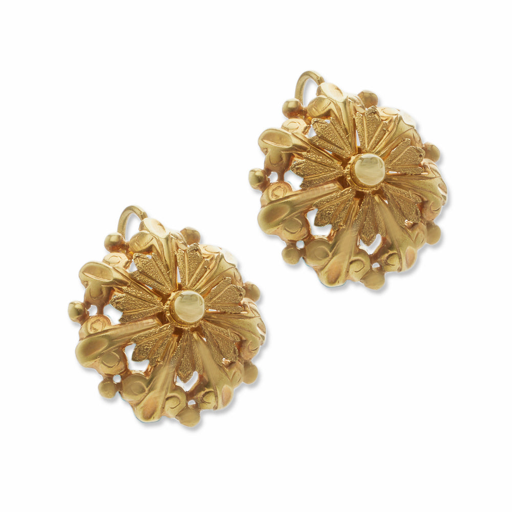 
                      
                        Macklowe Gallery Antique French "Milanos" Long Pendant Earrings
                      
                    