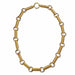 Macklowe Gallery English 15K Bi-color Rose and Yellow Gold Necklace