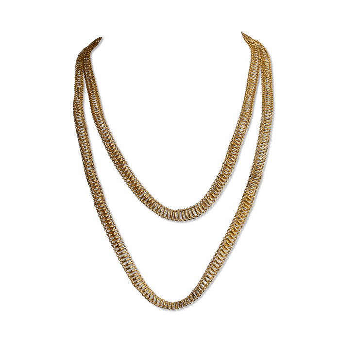 Macklowe Gallery Georgian Longchain 18K Gold Necklace