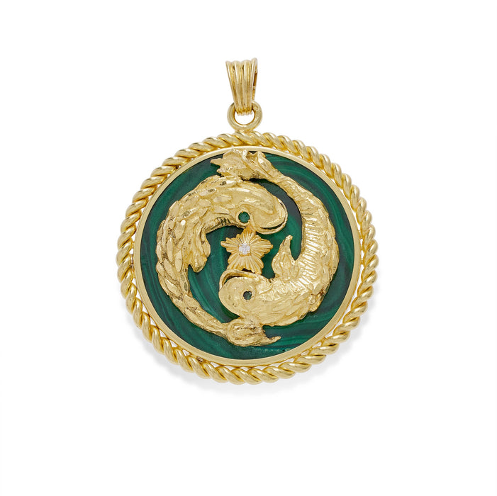 Macklowe Gallery Van Cleef & Arpels Pisces Zodiac Pendant