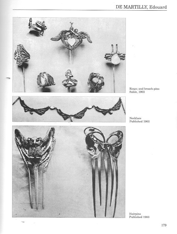 
                      
                        Macklowe Gallery Rare Edouard de Martilly Paris Sapphire and Enamel Lotus Flower Ring
                      
                    