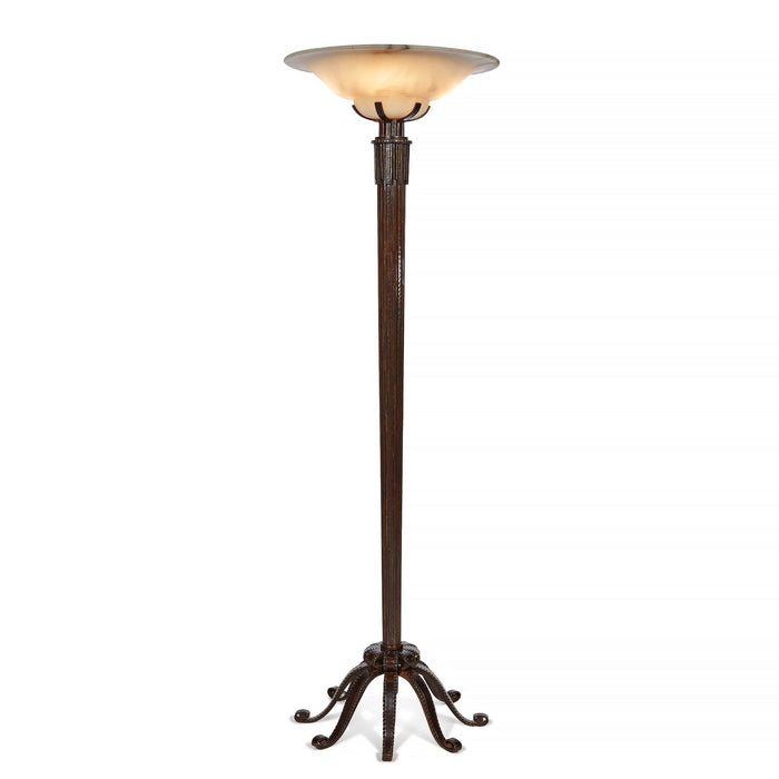 Macklowe Gallery Raymond Subes Wrought Iron Floor Lamp