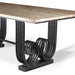 Macklowe Gallery Raymond Subes Wrought Iron and Marble Table