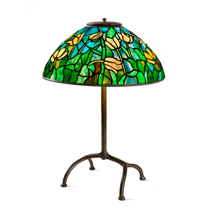 Macklowe Gallery Tiffany Studios New York "Tulip" Table Lamp