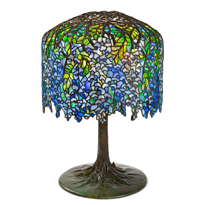 Macklowe Gallery Tiffany Studios New York "Wisteria" Table Lamp