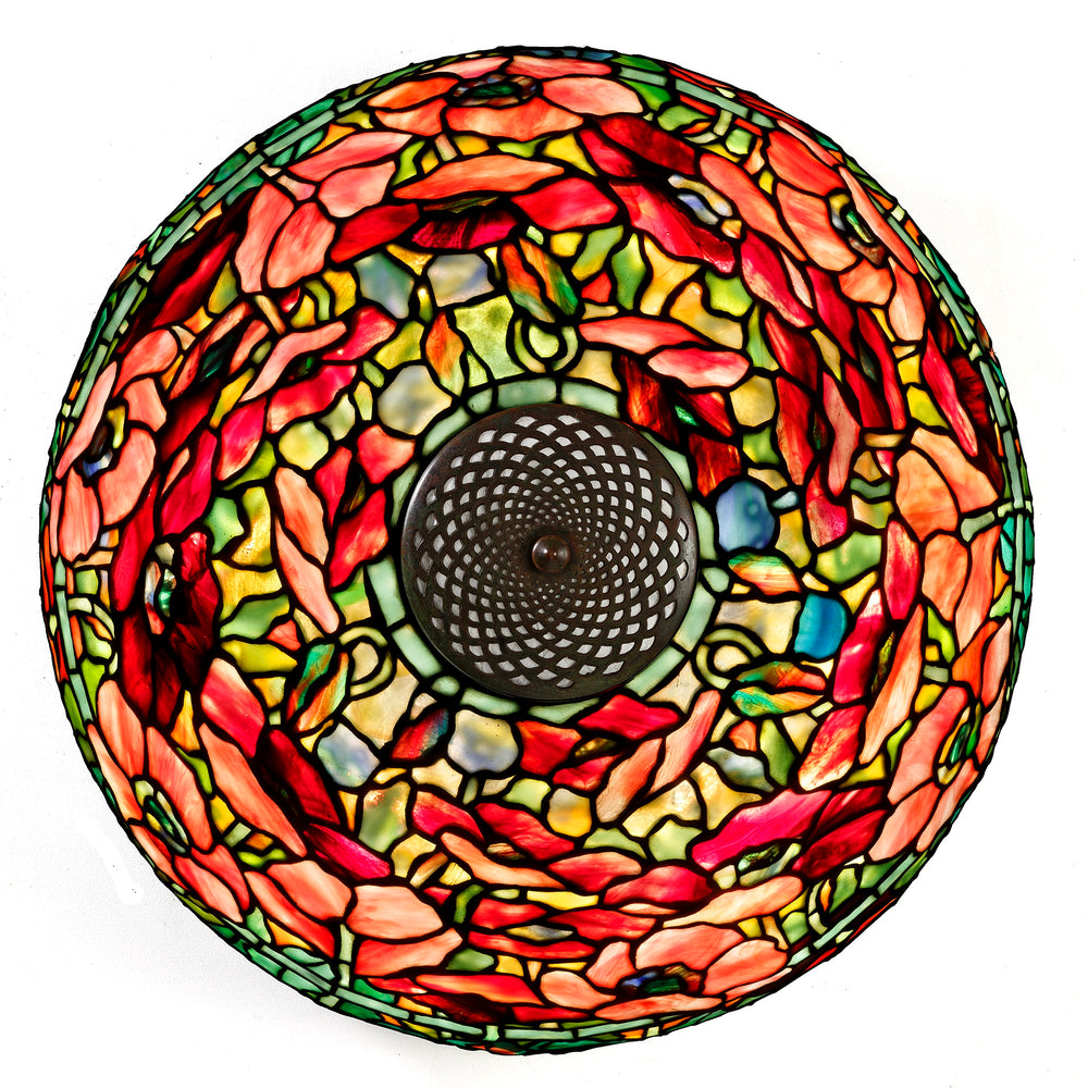 
                      
                        Macklowe Gallery Tiffany Studios New York Pair of "Oriental Poppy" Table Lamps 
                      
                    